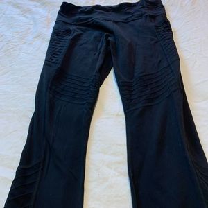 Athleta Moto Leggings - Black | medium